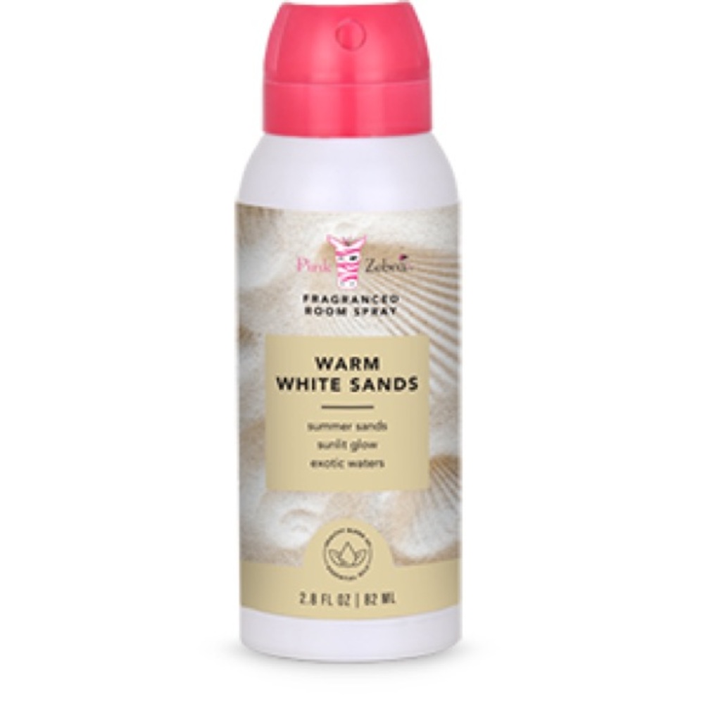 Warm White Sands Pink Zebra Room Spray